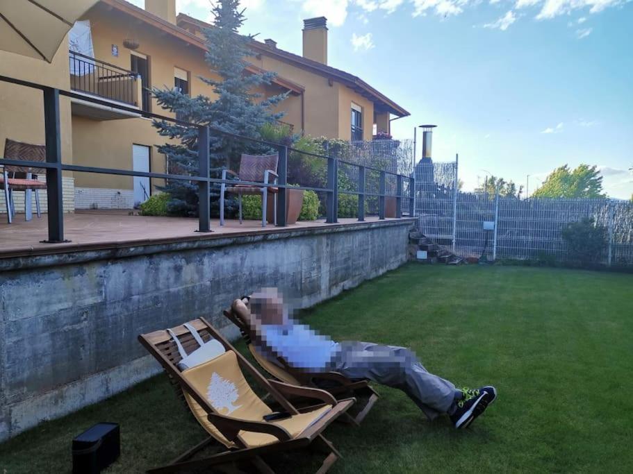 Estancia Con Jardin Entre Golf Y Monte - Cerca Logrono Sojuela Dış mekan fotoğraf